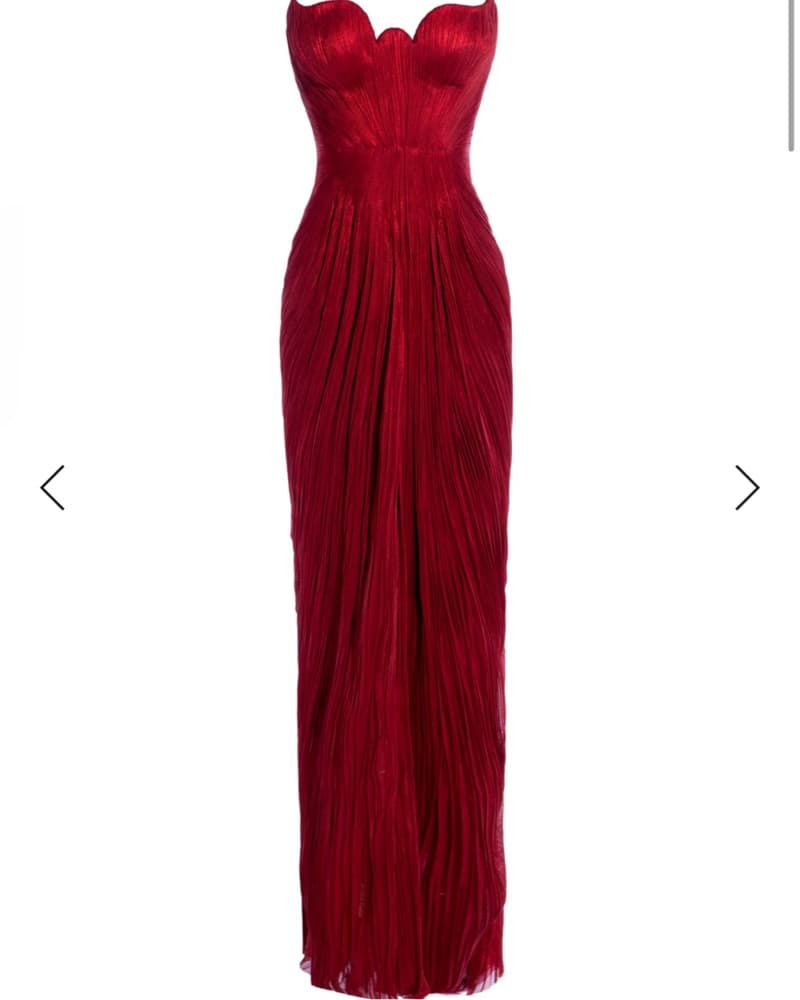 Maria Lucia Hohan Jayleen Red Dress - Image 1
