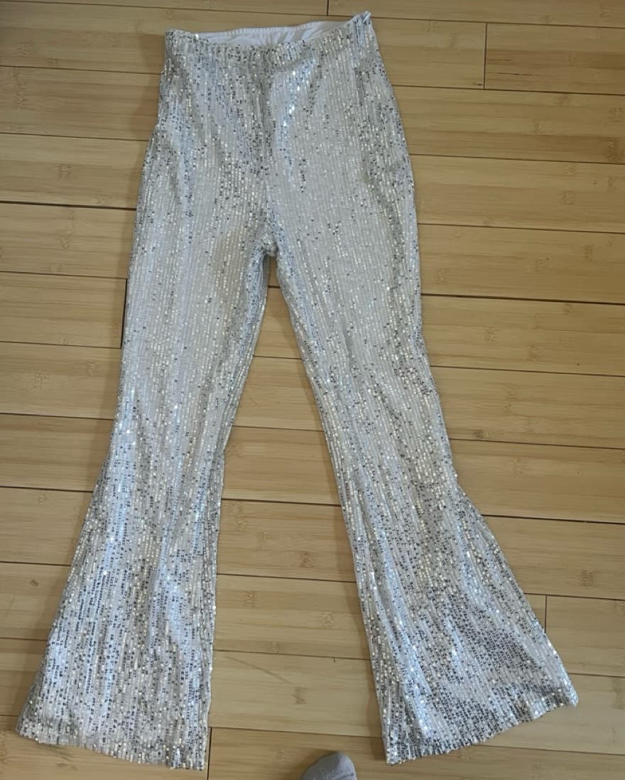 Disco/ Sequence Flare Pants  - Image 2