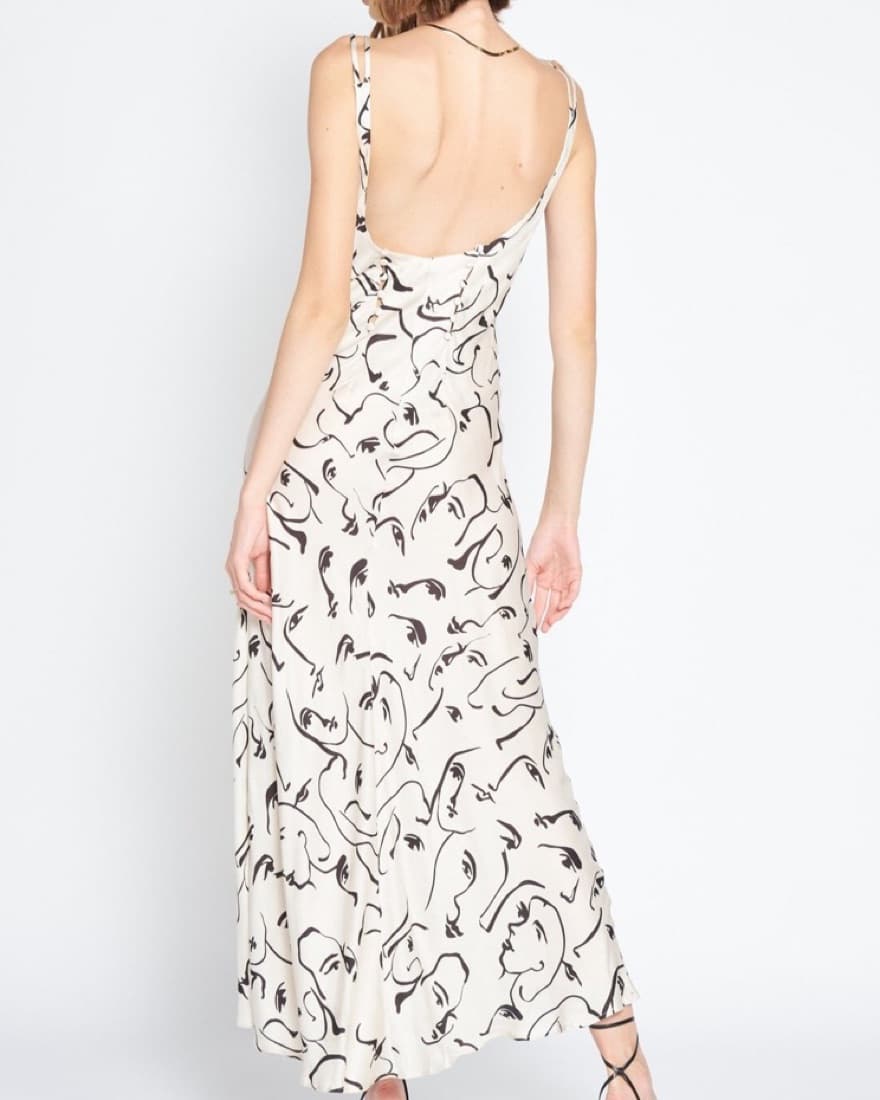 En-Saison Satin Slip Maxi Dress - Image 4
