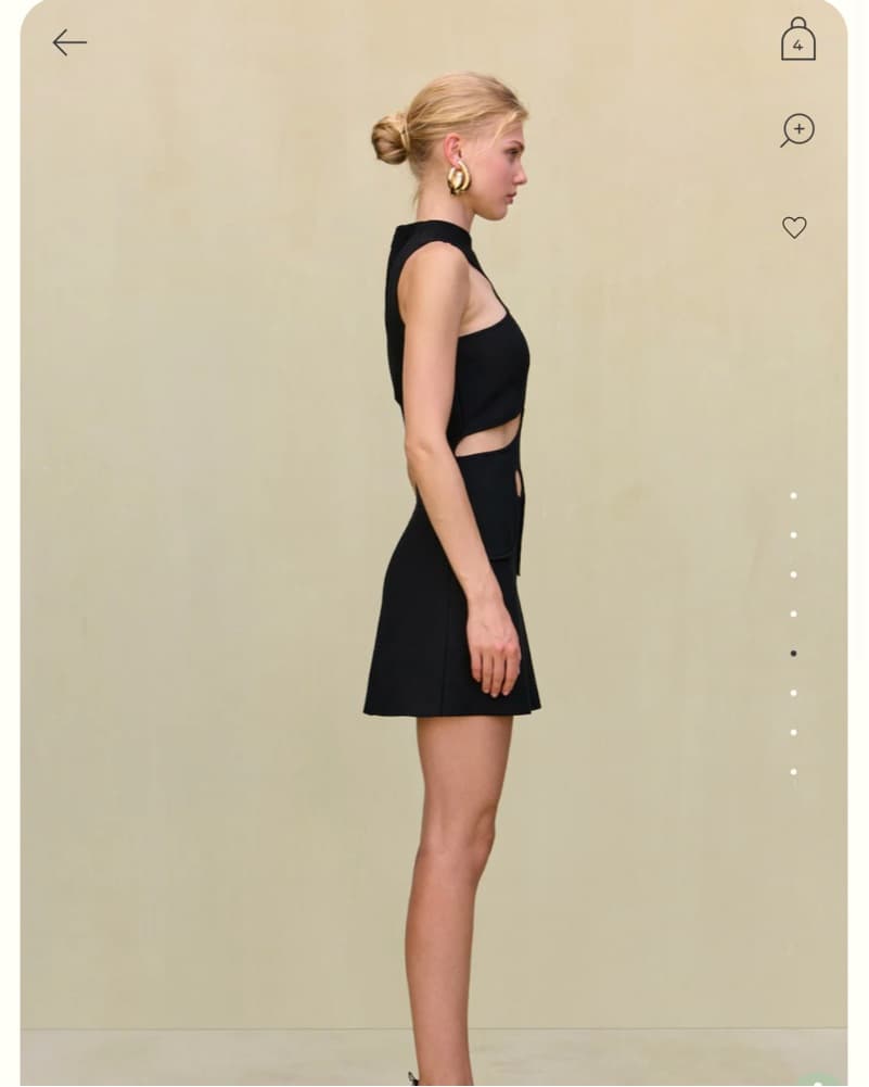 Cult Gaia Lillie Knit Dress - Image 5