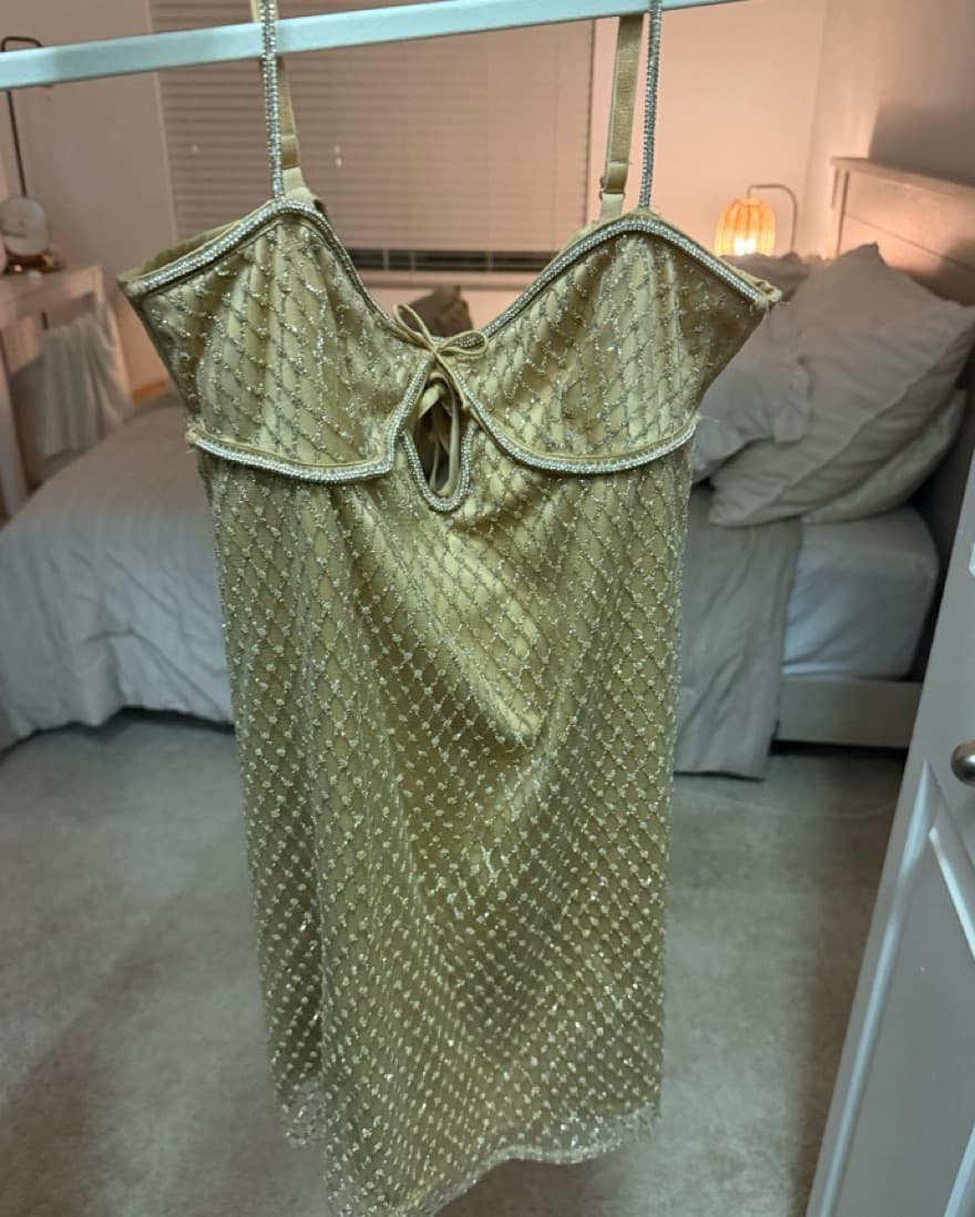 For love and lemons glitter slip dress - Image 6