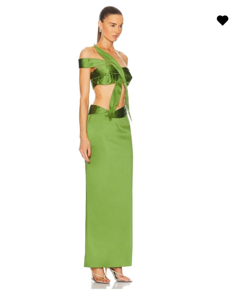 Cult Gaia Sharlena Sill Gown  - Image 4