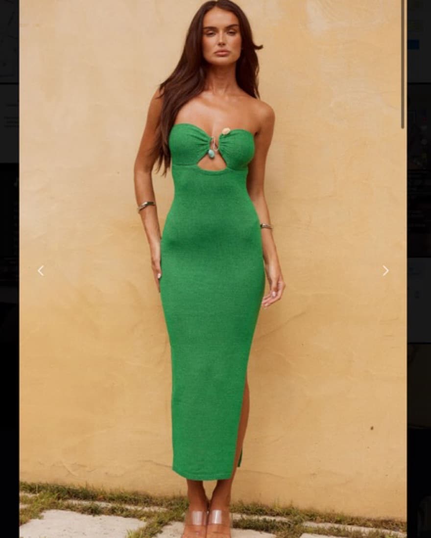RUNAWAY THE LABEL LUNA MIDI DRESS  - Image 1