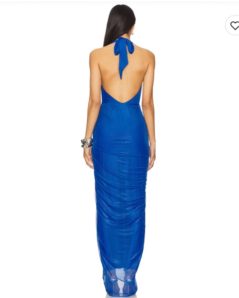 Baobab Liz Dress In Blue - Image 2