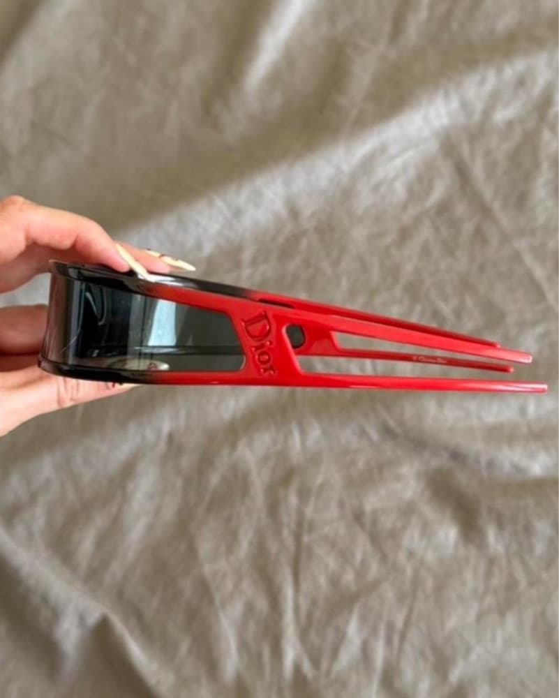 vintage Dior Visor Sunglasses - Image 2