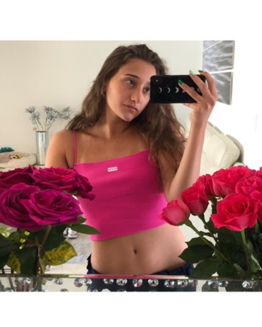 Hot Pink Kith Crop Top - Image 2