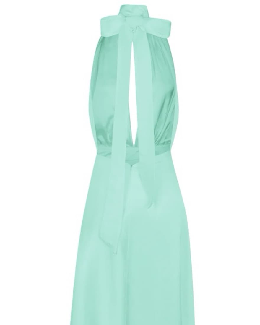 Moss & co Backless Dress - Tiffany Blue - Image 3