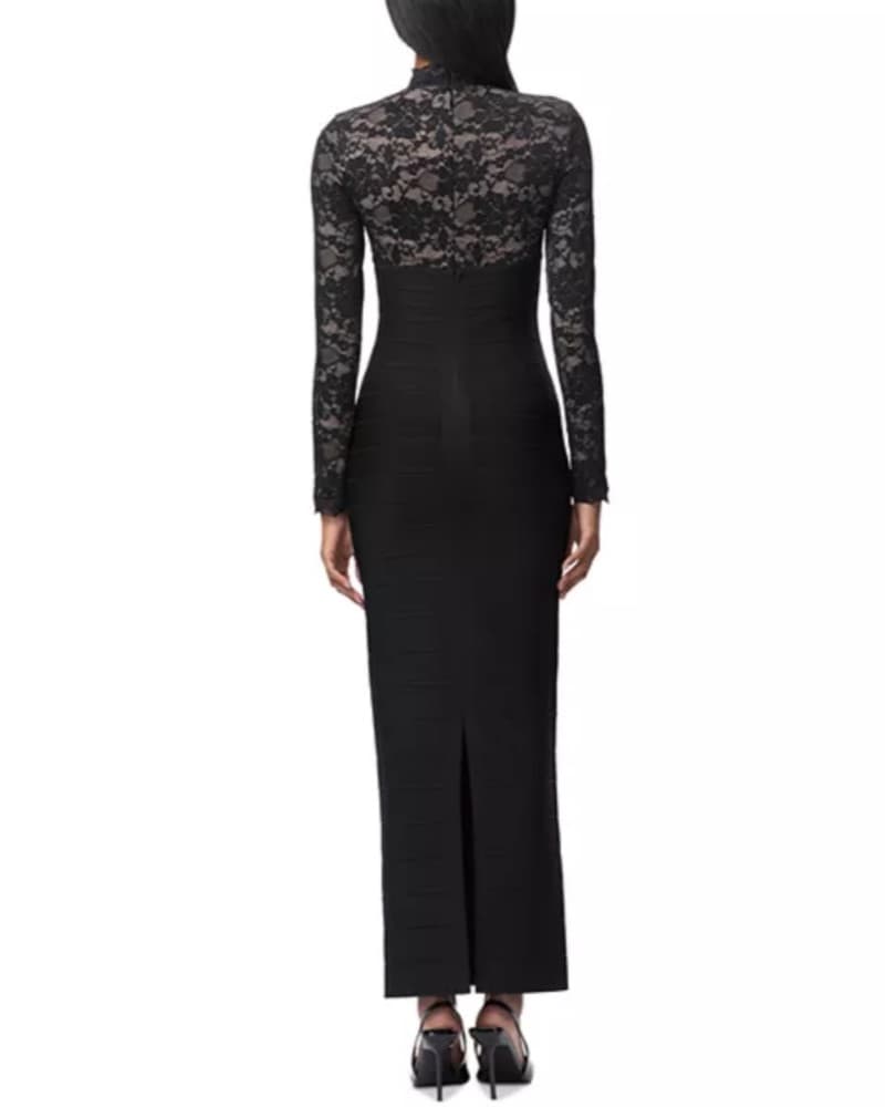 Elegant Lace Evening Gown - Image 4