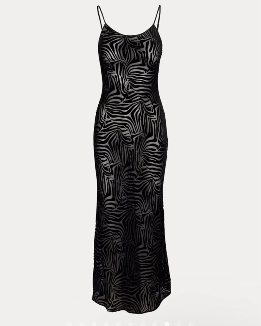 Black Zebra Amber Realisation Par Dress - Image 2