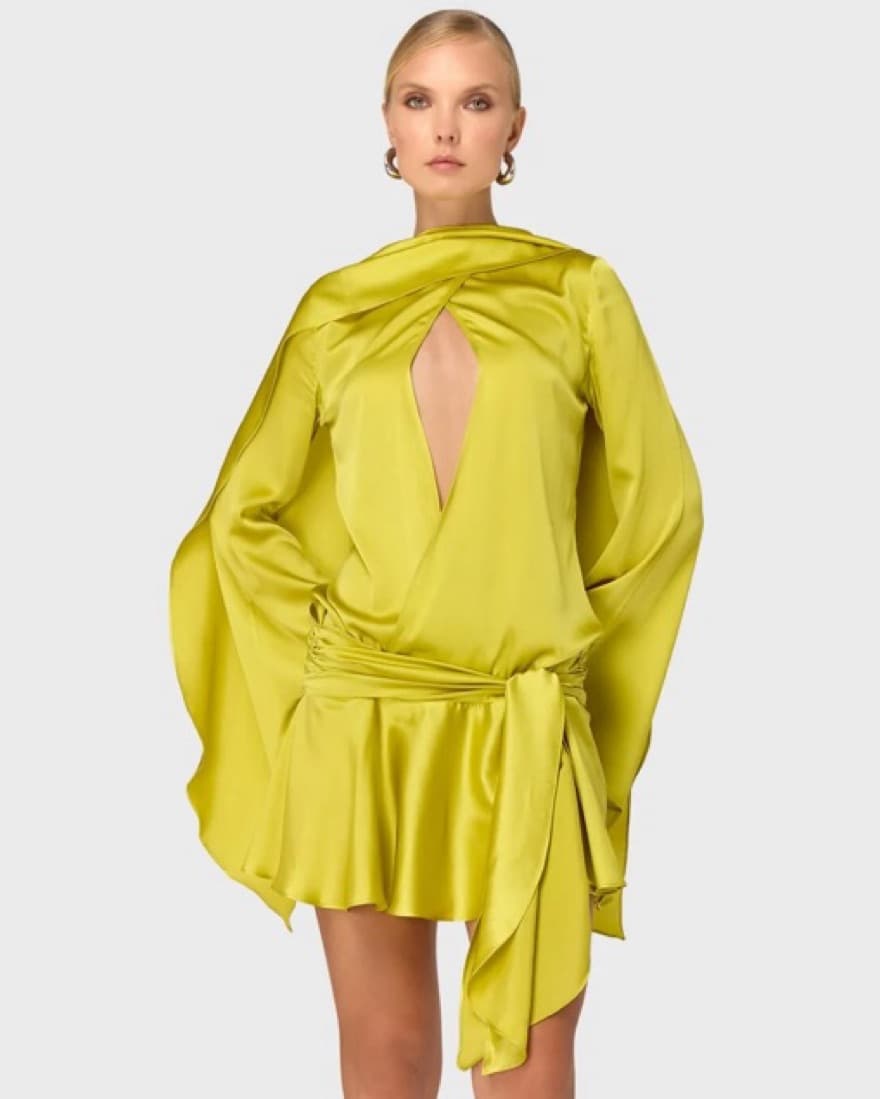 Amrhea Chloe Silk Dress  - Image 2