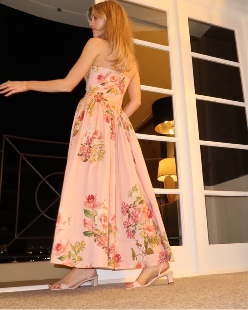 Hemant & Nandita Floral Corset Dress - Image 2
