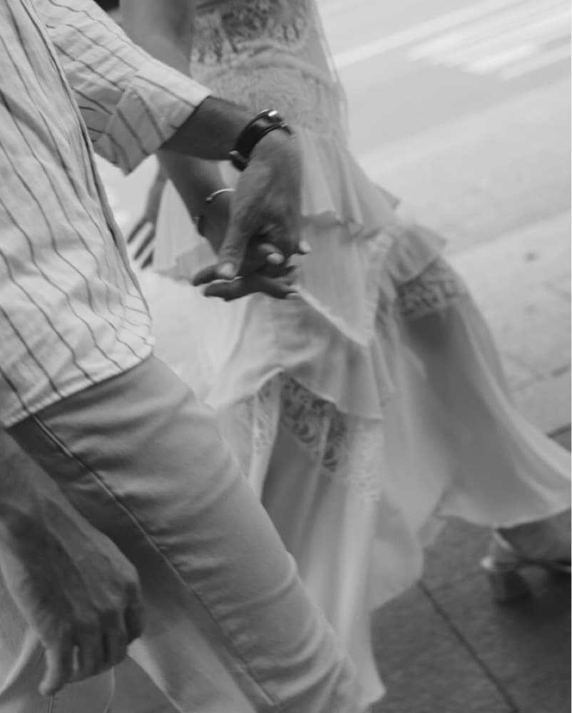 Anthropologie Lace Tiered Bridal Dress - Image 5