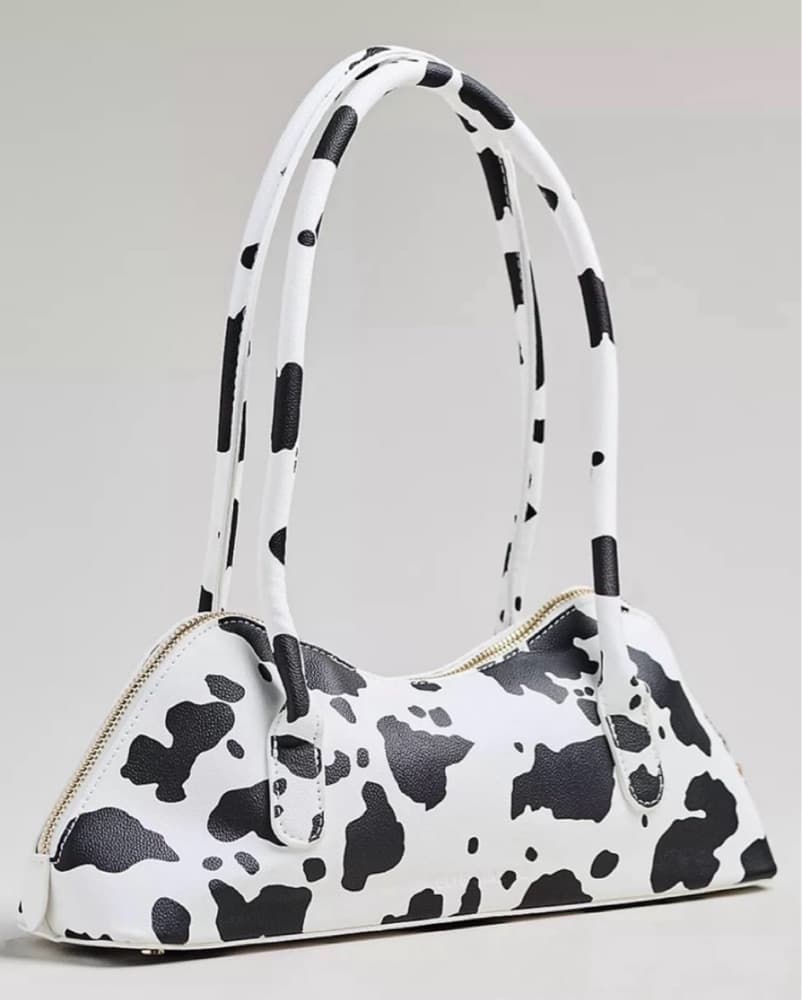 Anthropolgie Cowprint Shoulder Bag - Image 1