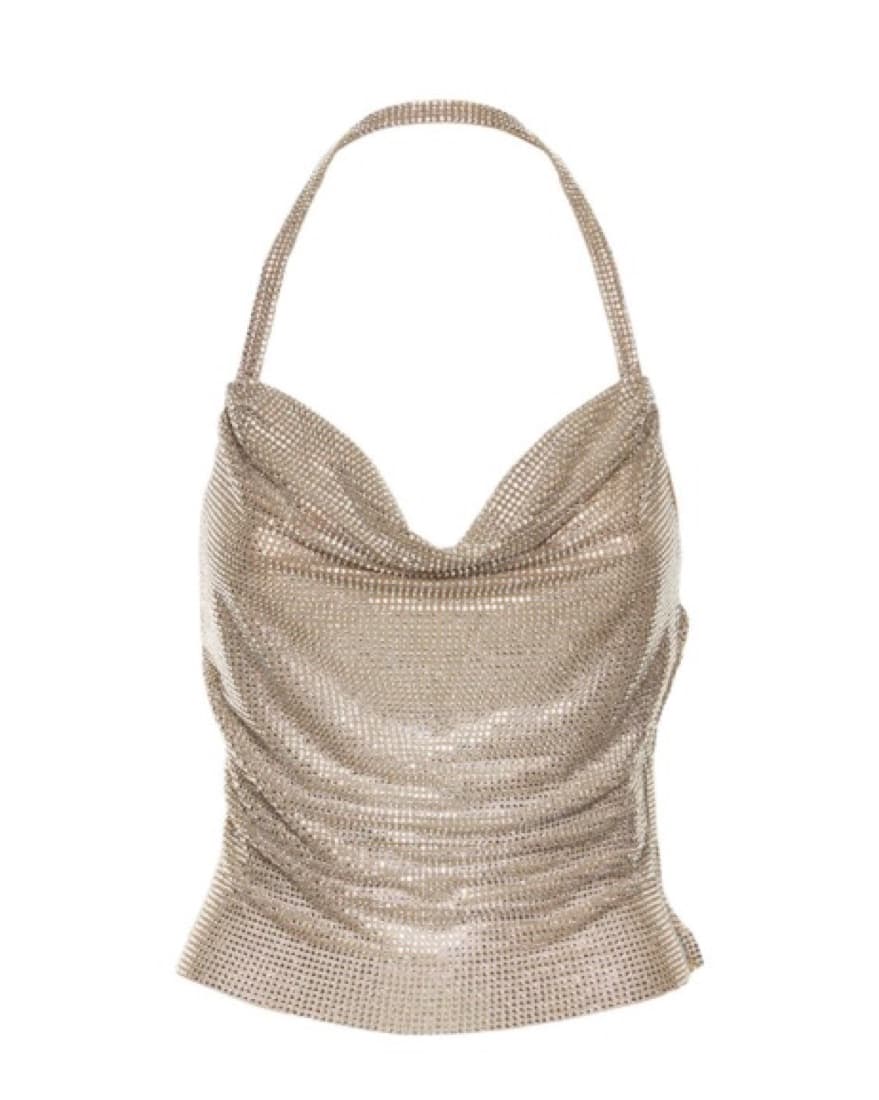 Giuseppe di Morabito Crystal Halter Top - Image 1
