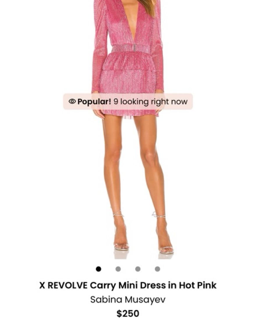 Sabina Musayev Mini Dress Hot Pink - Image 1