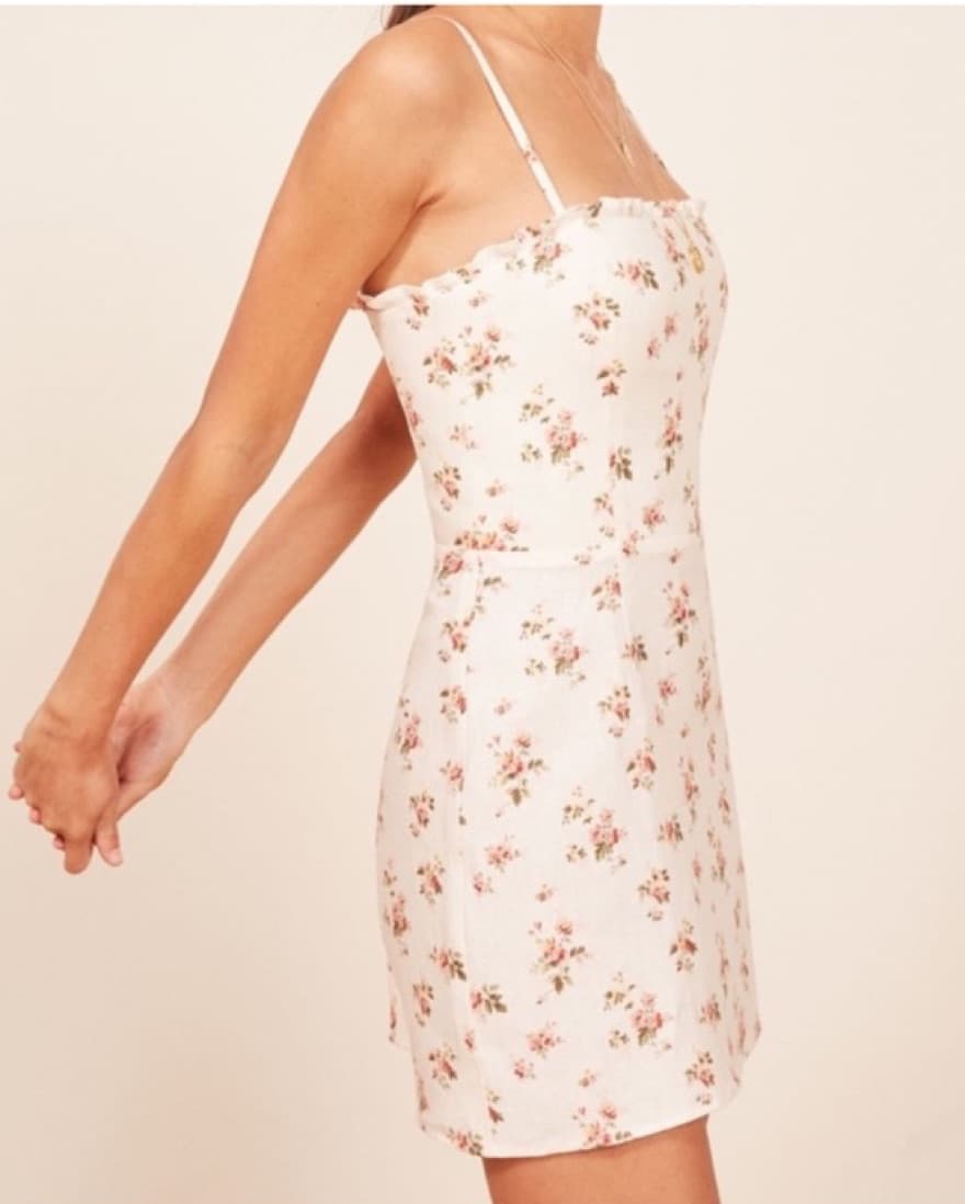 Reformation Ava Mini Dress Floral - Image 1