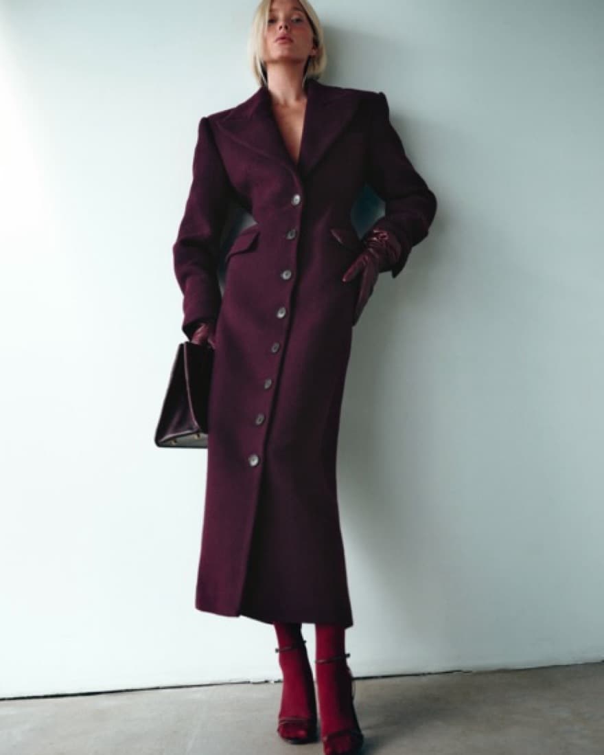 Helsa Wool Topcoat - Image 1