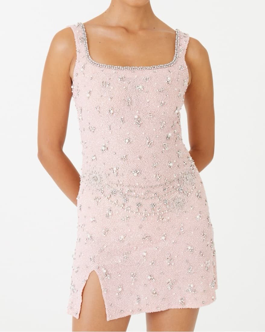 Clio Peppiatt Wren Dress Rose - Image 6