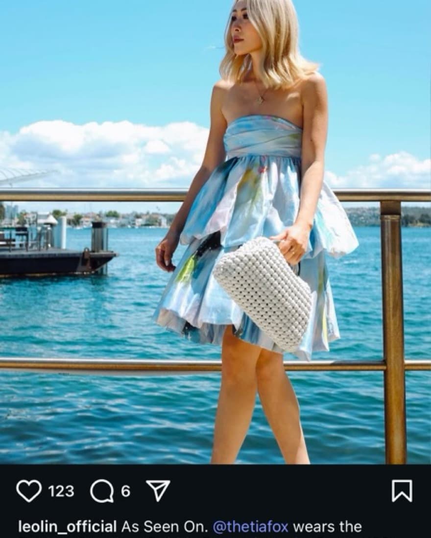 Leo Lin Daphne Mini Bubble Dress - Image 2
