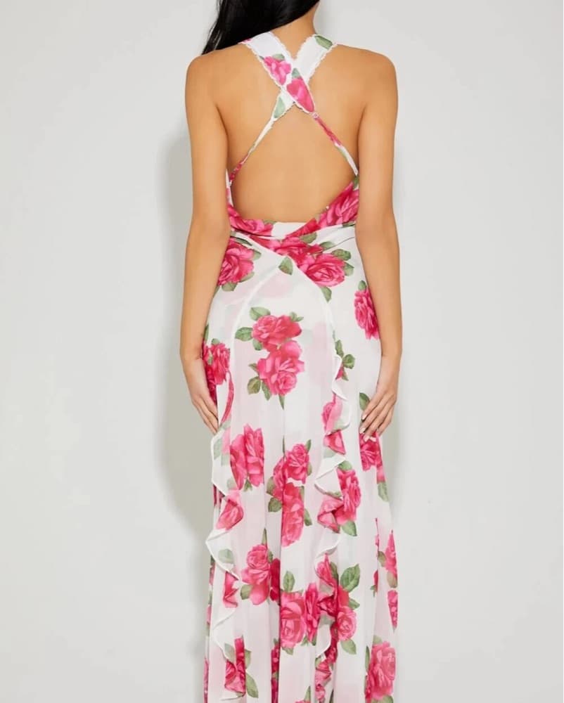 F21 betsey Johnson Floral Maxi Dress - Image 2