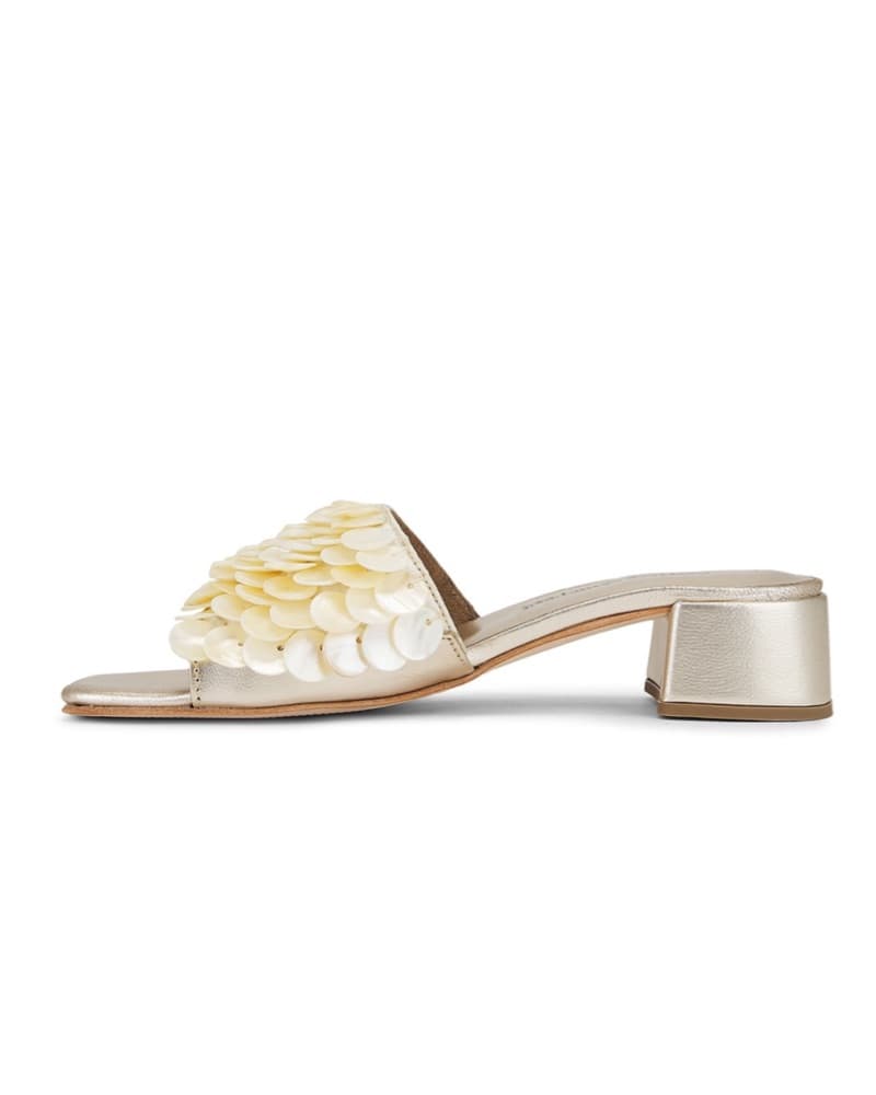 Jeffrey Campbell Fishy Sandals in Cream - Image 4