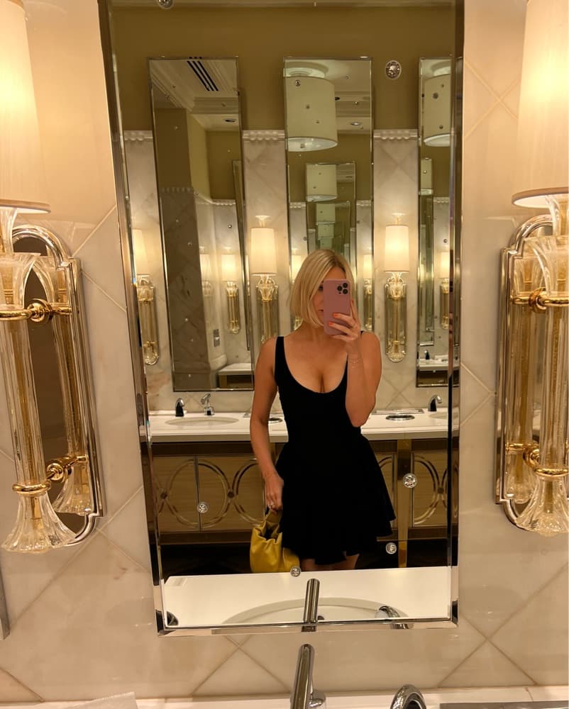 Alyn Black Mini Dress from Revolve - Image 4