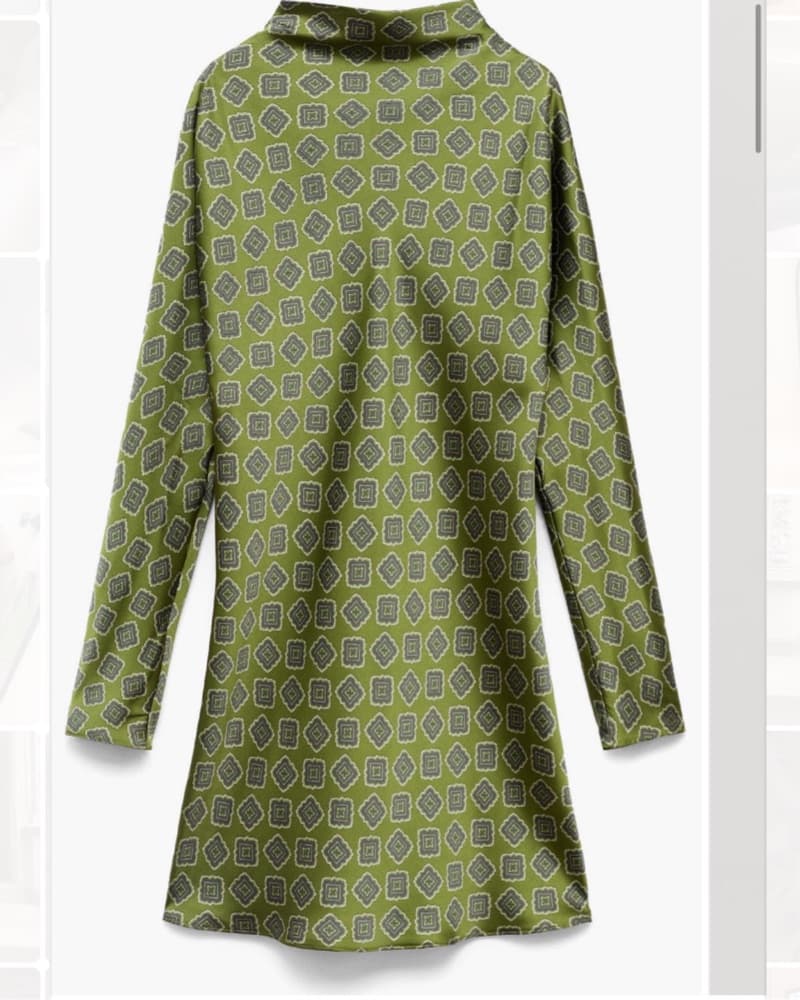 Mango Satin Dress - Image 1
