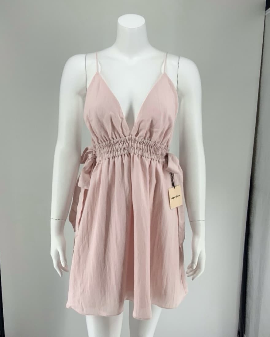 Superdown Pink Side Bow Dress - Image 4