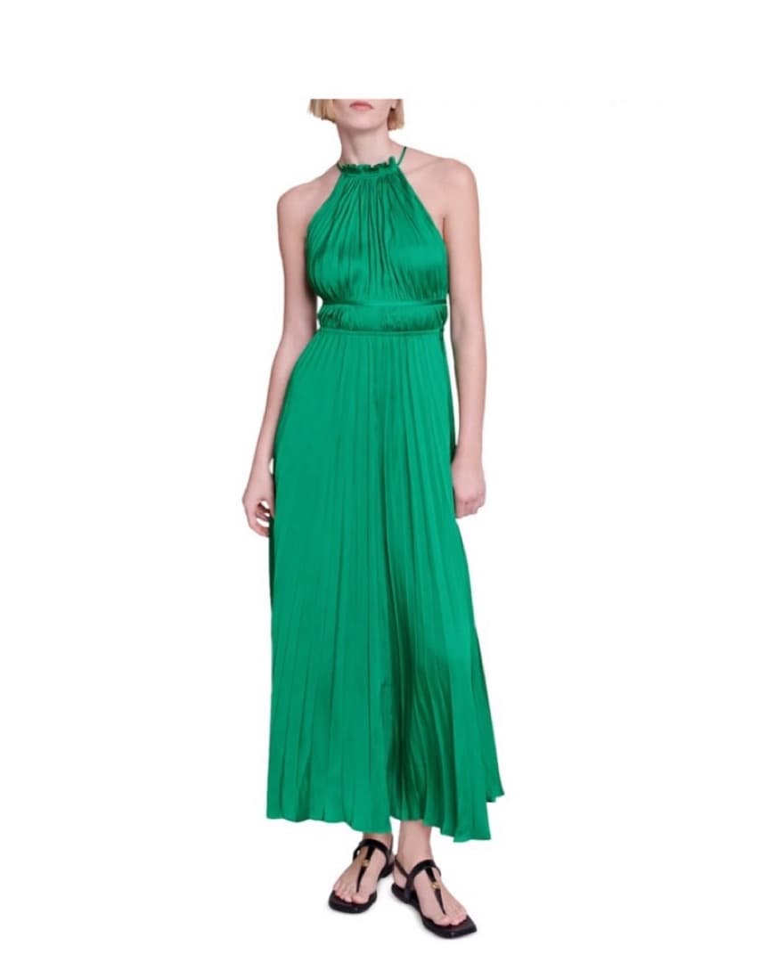 MAJE Green Maxi Dress - Image 2