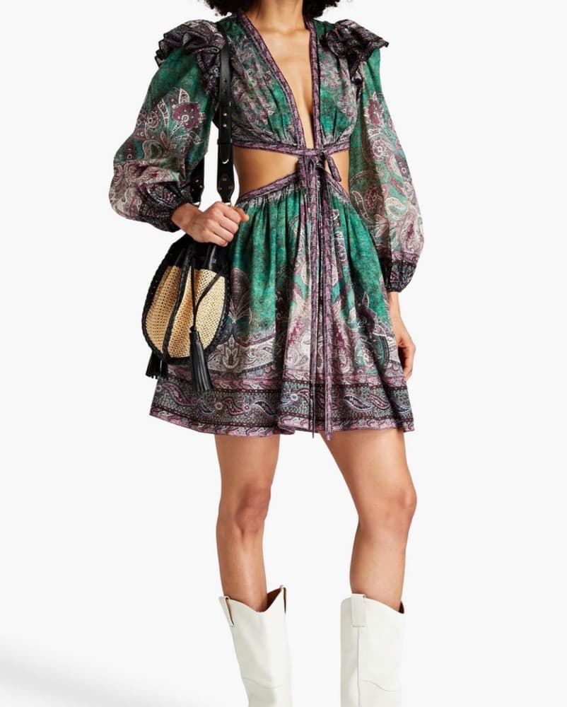 Zimmermann Cut Out Dress  - Image 1