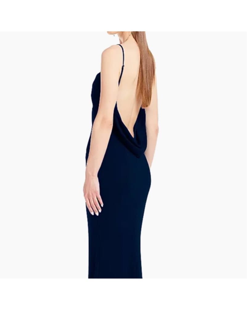 Katie May The Gina Jersey Cowl-back Gown - Image 1
