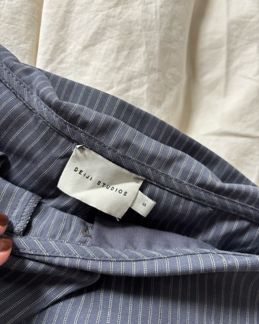 Deiji Studios Folded Wool Pant - Image 4