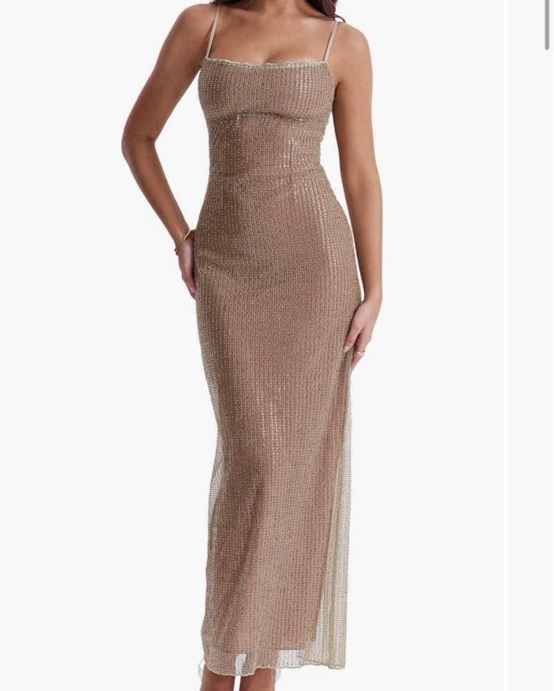 HOUSE OF CB Alondra beaded Dress XS - Image 1