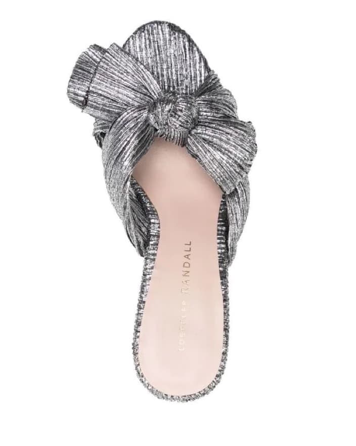 Loeffler Randall Silver Shoes - Image 5
