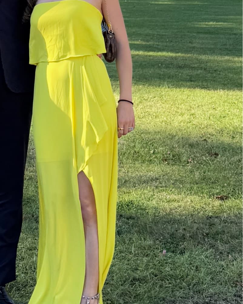 Vibrant Yellow Maxi Dress - Image 1