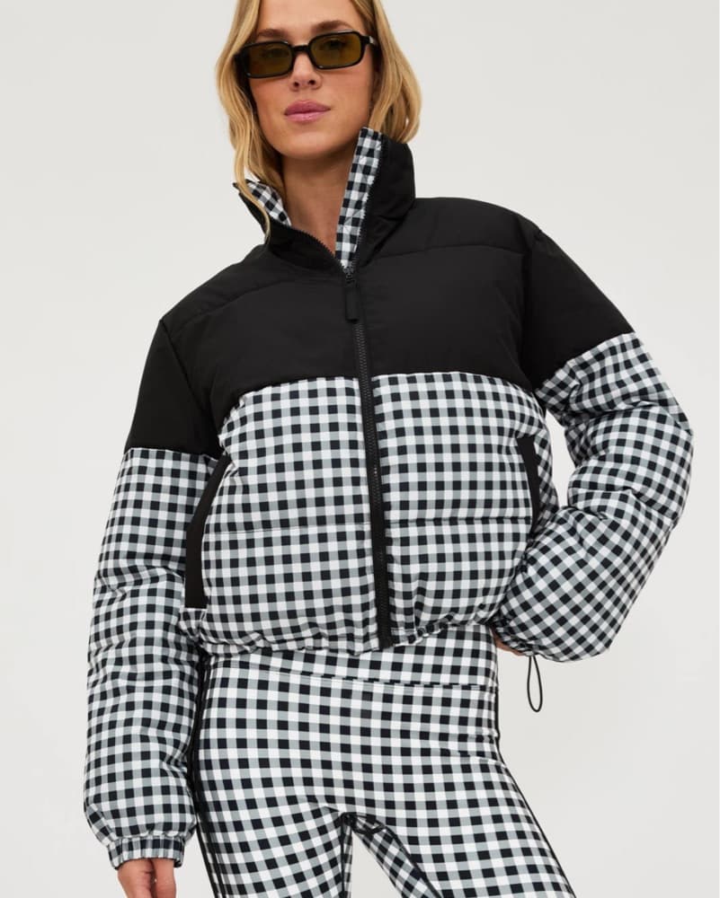 Sold Out Beach Riot Puffer Gingham Set - Image 4