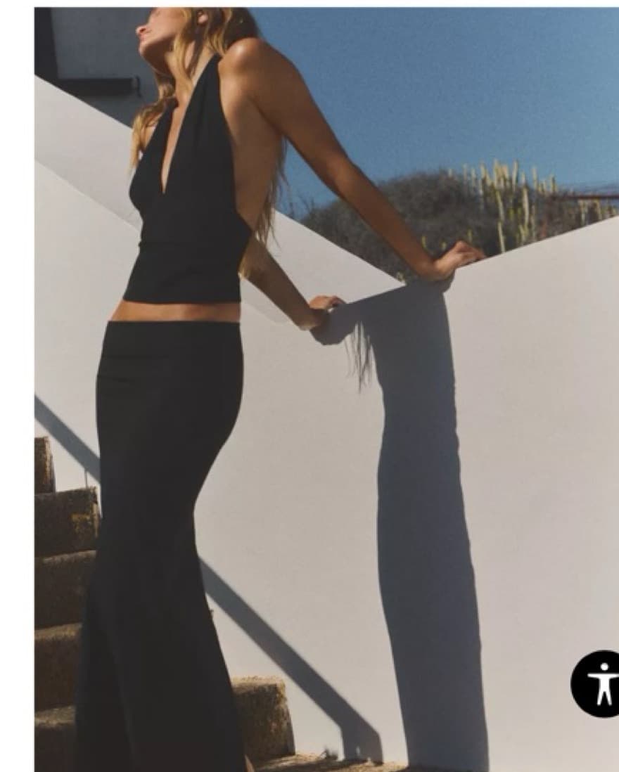 Black Zara Skirt Set  - Image 1
