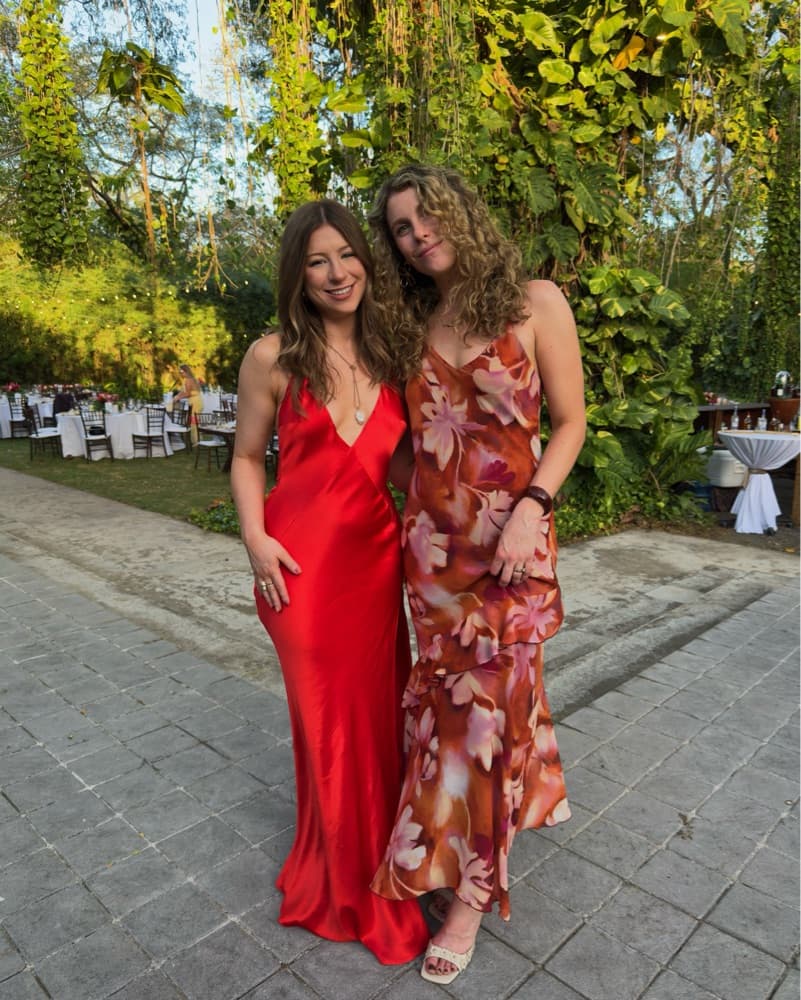 Bardot Yve Dress in Fire Red - Image 3
