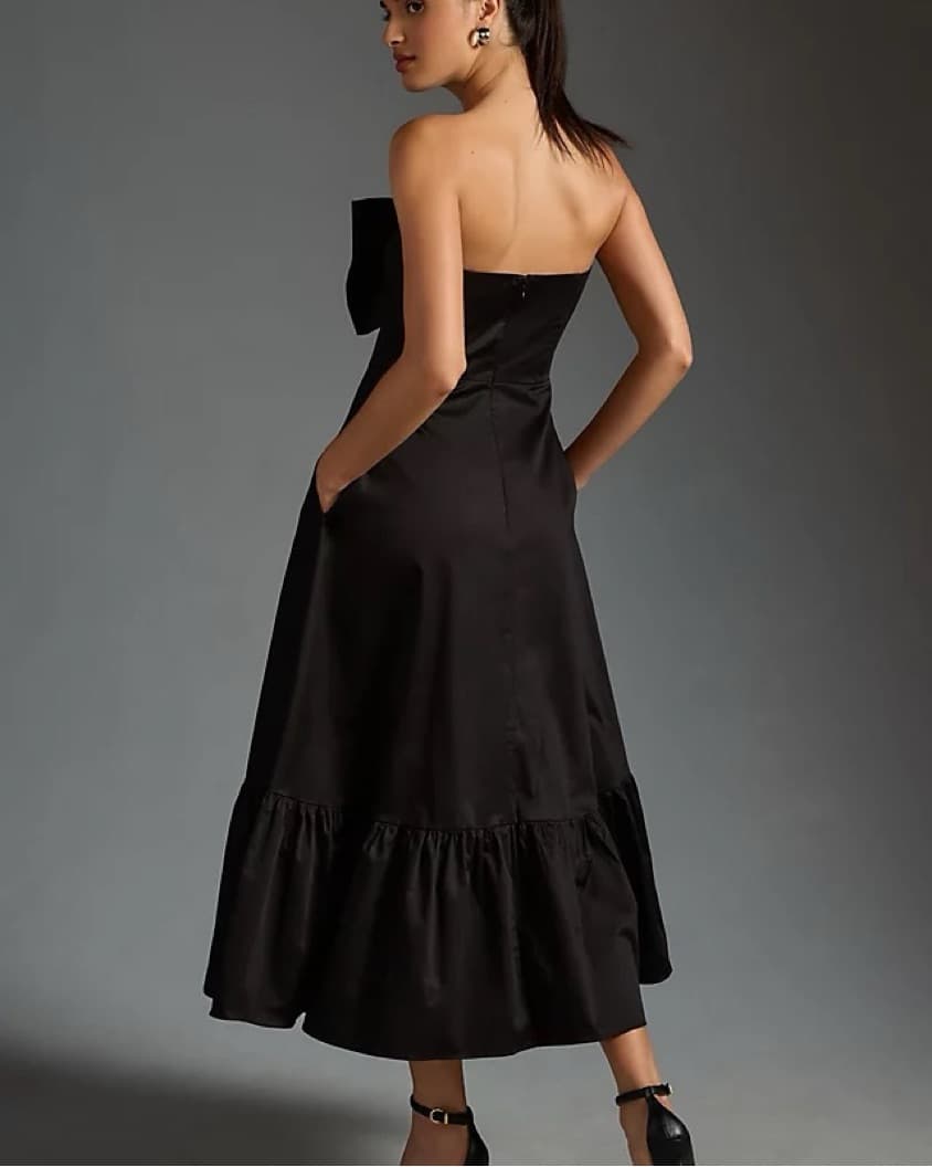 HUTCH BOW-TIE MAXI DRESS - Image 1