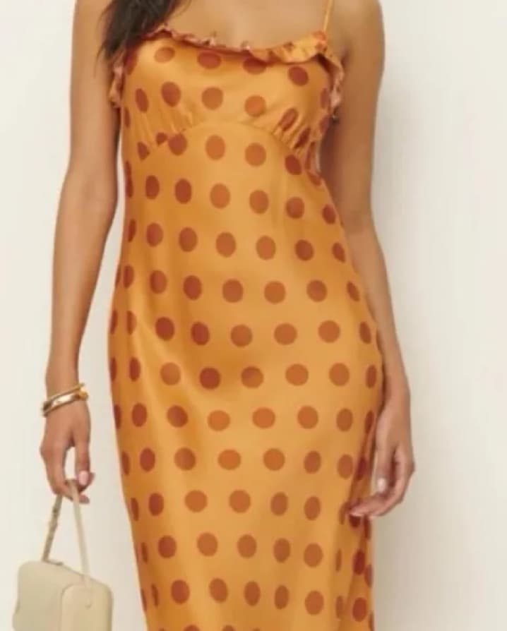 Reformation Polka Dot Dress  - Image 2