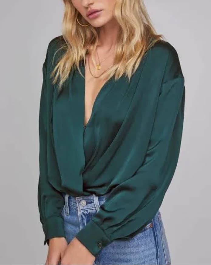Astr The Label Stunning Green Blouse - Image 1