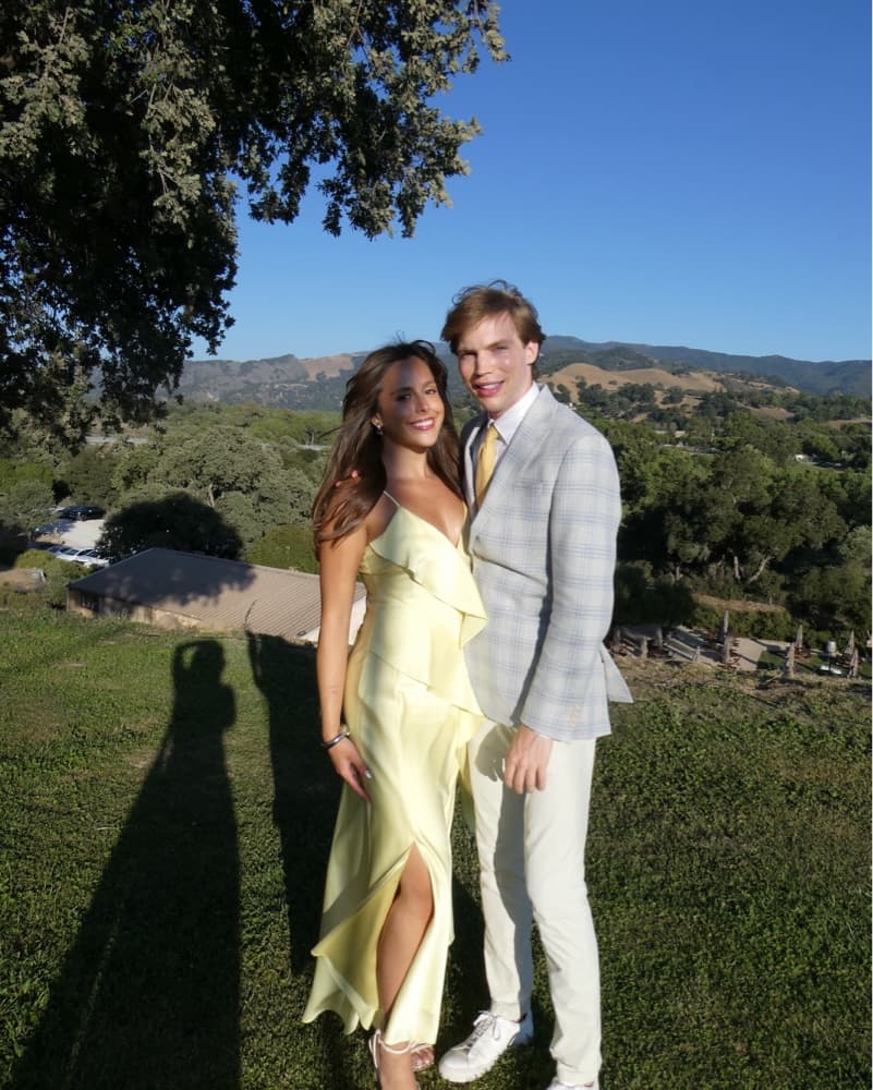 Yellow Quinn Ruffle Draped Satin Dress - Image 4