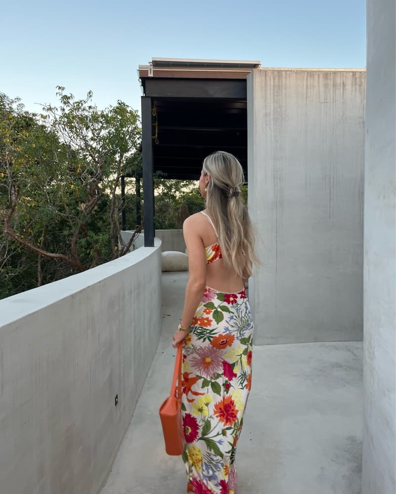 Poppies Silk Dress - Image 2