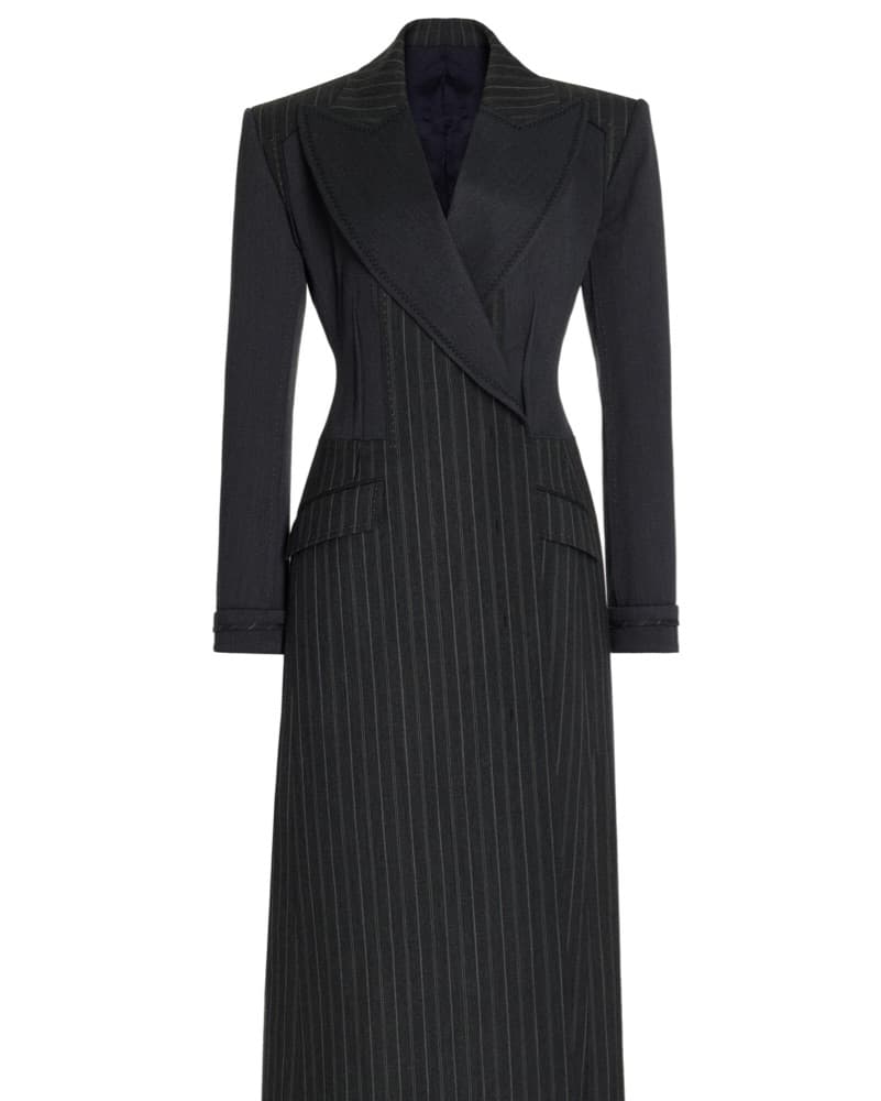 Simkhai Sculpted Long Coat - Image 5
