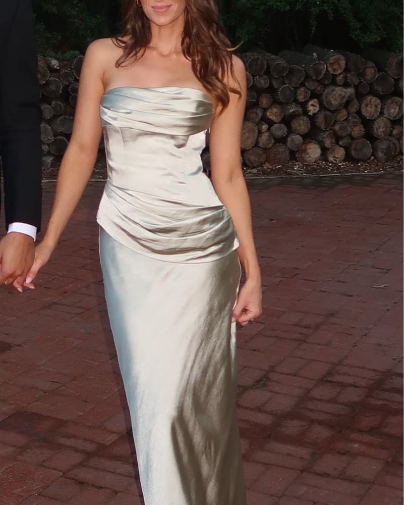Meshki Sage Corset Style Dress  - Image 3