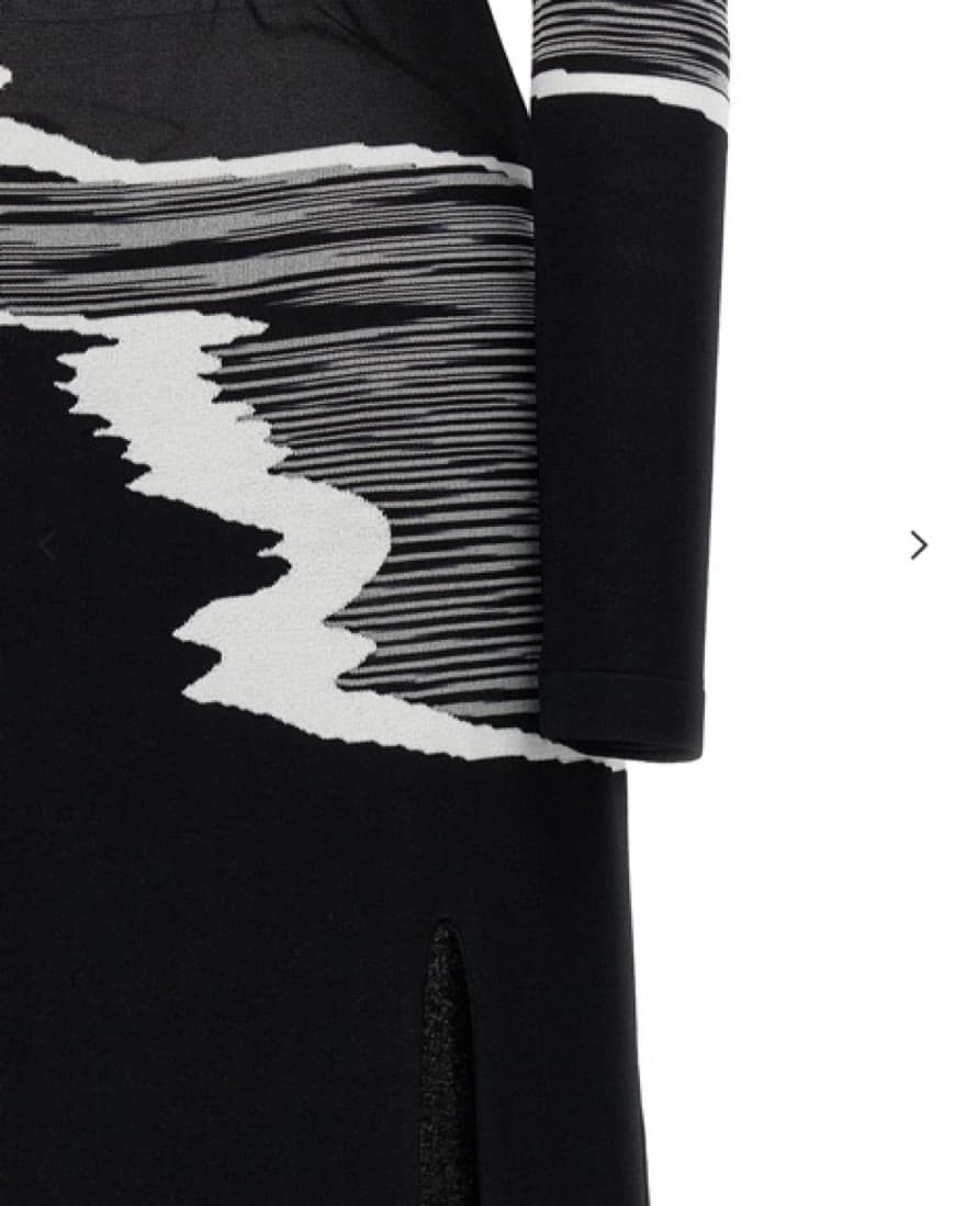 Missoni Long Sleeve Maxi Dress - Image 5