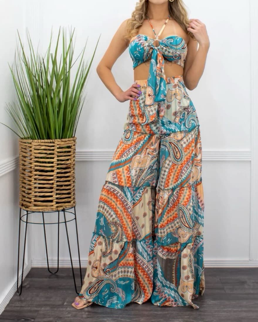 Vacation Two piece Set  - Image 1