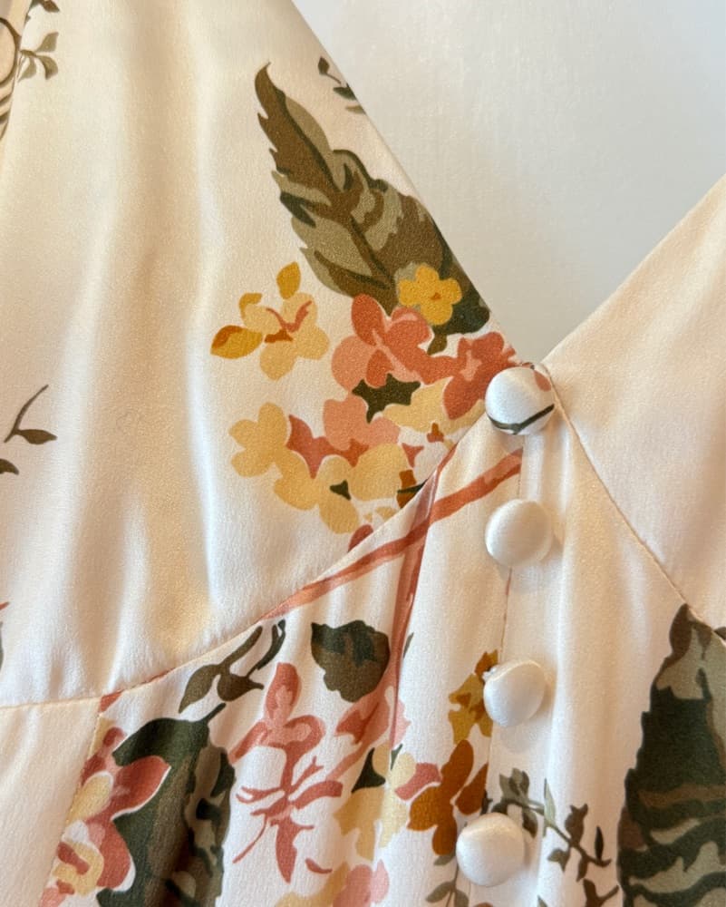 Reformation Silk Dress - Image 2