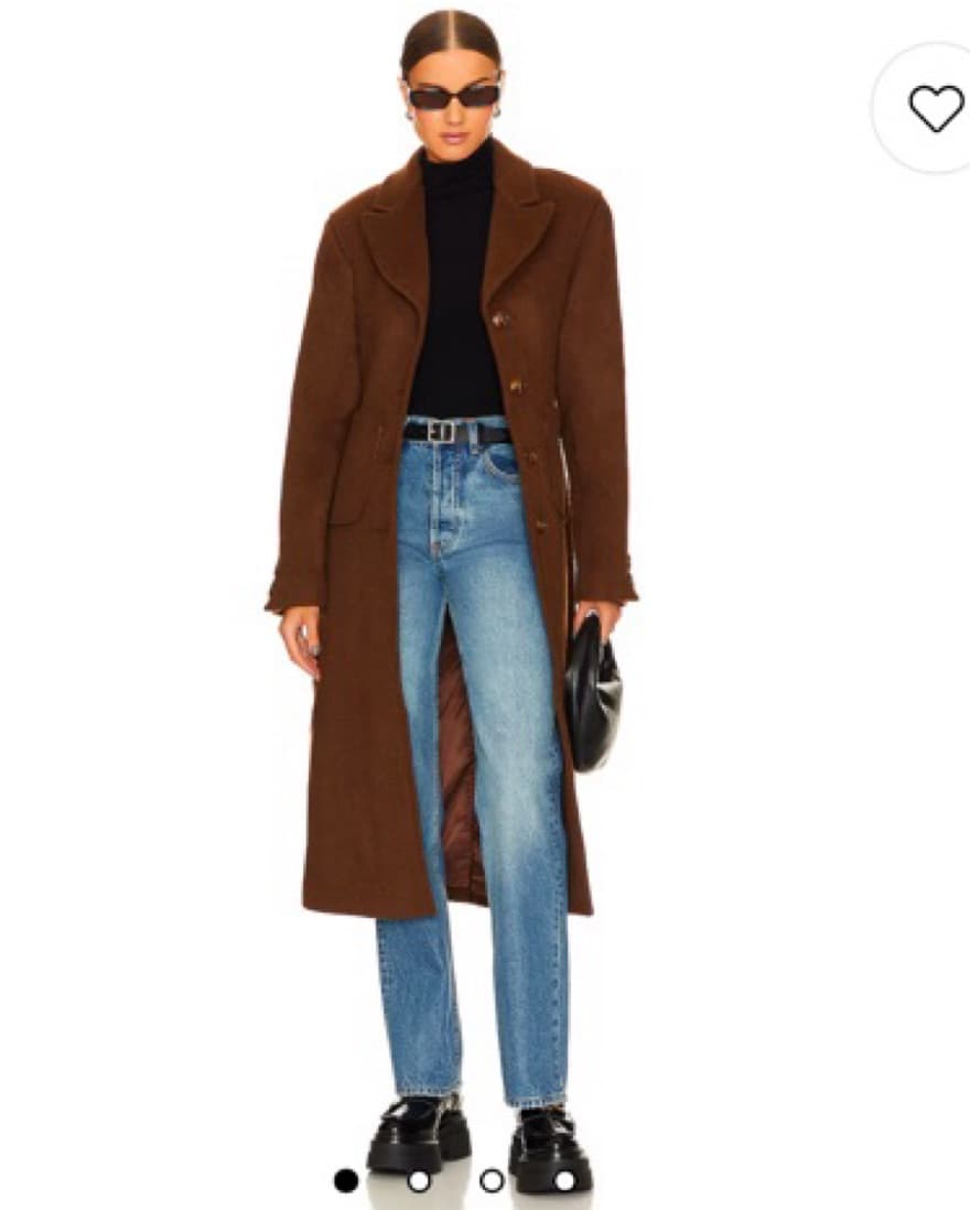 Long Brown Coat - L’Academie Revolve  - Image 2