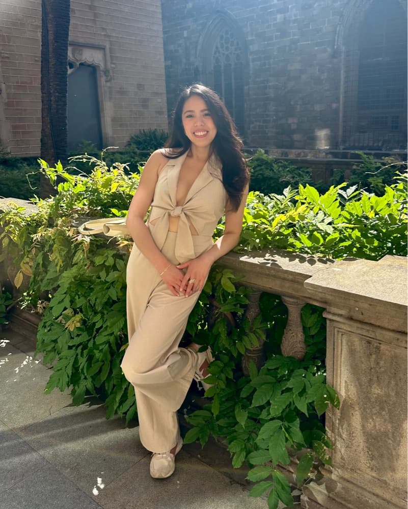 Linen Halter Front Knot Jumpsuit - Image 6